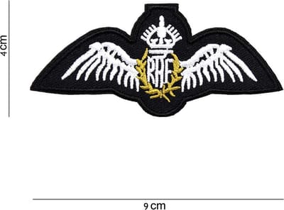 Embleem stof Royal airforce wing