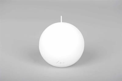 Rasteli Luz Your Senses Kaars- Bolkaars Wit D 10