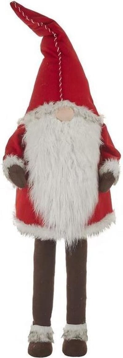 Kerstfiguren - Pop Gnoom Rood - L65xb50xh198cm