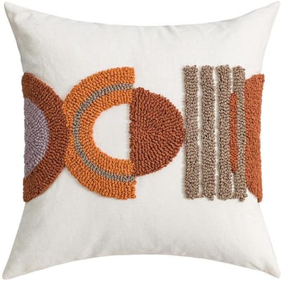Coussin de Canapé Bohème Coussin de Canapé de Salon Coussin de Chevet Tufté Housse de Coussin Oreiller Tête Chevet Pillowcase brown