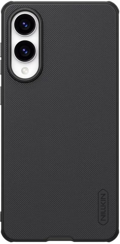 Nillkin Frosted Shield Hoesje Geschikt voor Samsung Galaxy S25 Edge | Compatibel met MagSafe / Qi2 | Back Cover met Magneet | Zwart