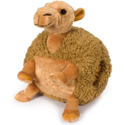 Noxxiez handwarmer - knuffel - kussen - kameel