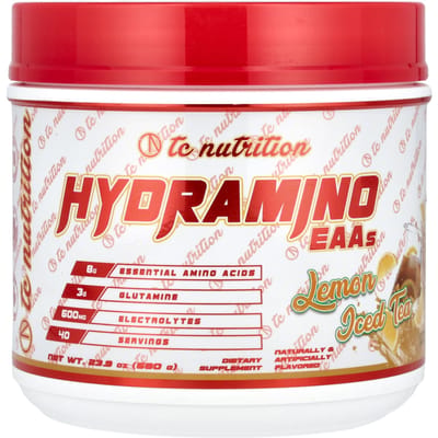 TC Nutrition, Hydramino EAA, Citroen-ijsthee, 23,9 oz (680 gr)