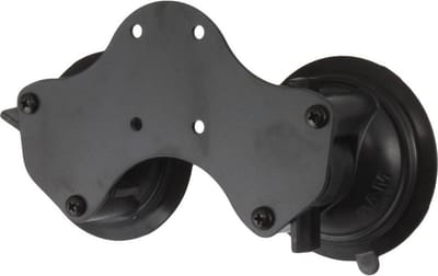 Double 8.5 cm Suction Cup Base RAM-B-189BU