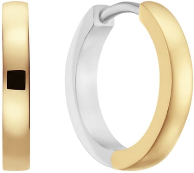 Glow 107.2515.12 Dames Oorbellen - Oorringen - Sieraad - Zilver - 925 Zilver - 12 mm lang