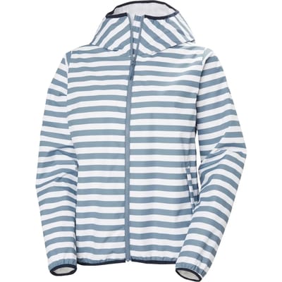 Helly Hansen Graphic Regenjas Blauw L Vrouw