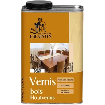 Les Anciens Ébénistes Houtvernis Kleurloos Zijdeglans 1l