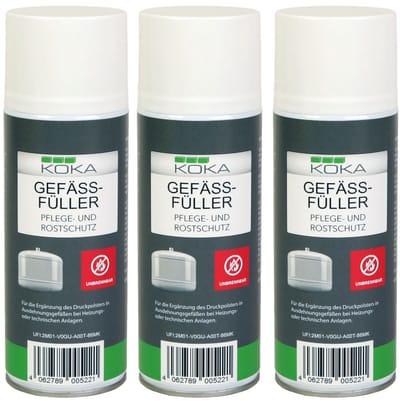 3x vatenvuller NIET-ONTLAMBAAR 400ml
