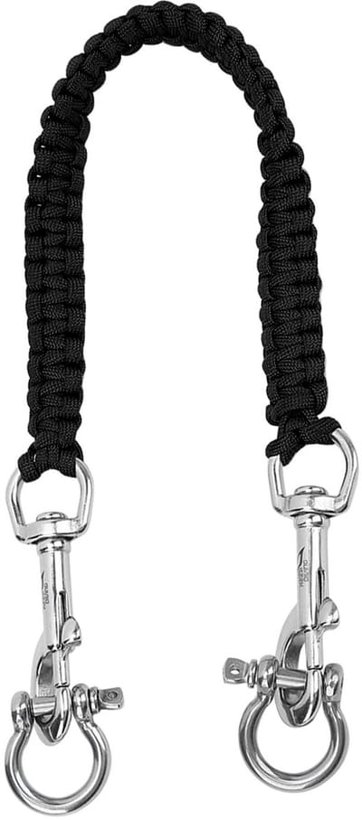 Dailygoods- Duikcamera Draagkoord 360° Draaibaar - Parachutetouw - Roestvrij Staal - Flexibele Rotatie - Stevig en Slijtvast - 54 cm Lengte - Camera Touw