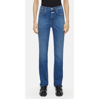 Closed Jaylen Jeans Mid Blue Size: W25L32 | Straight Outlet | Dames | Blauw