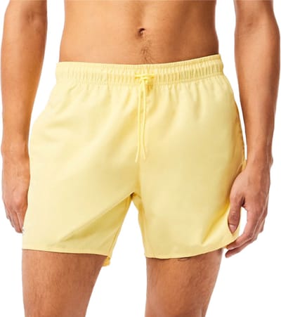 Lacoste - Zwembroek Geel - Heren - Maat L - Regular-fit