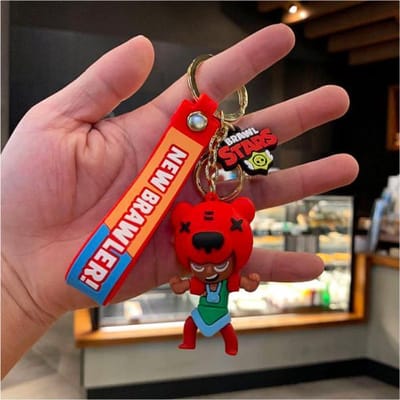 ProductGoods - 1 Nita Sleutelhanger - Fiets Decoratie - Sleutelhangers - Brawl Stars