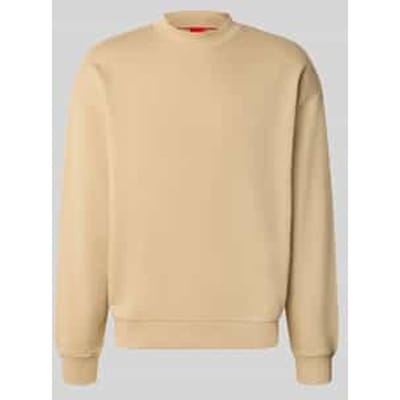 Regular fit sweatshirt van puur katoen Model 'DAPOCREW'