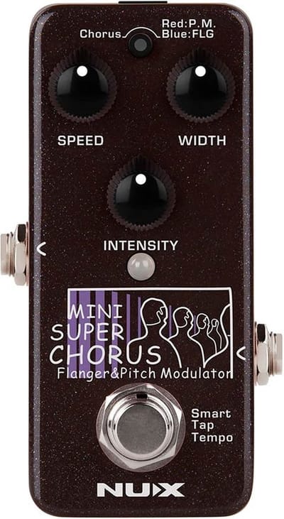 NUX NCH-5 modulatie pedaal SCF, chorus - flanger - toonhoogte modulatie