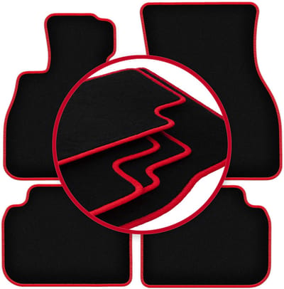 CARLUX-RED automatten voor: Mini Clubman F-54 hatchback (2015-)