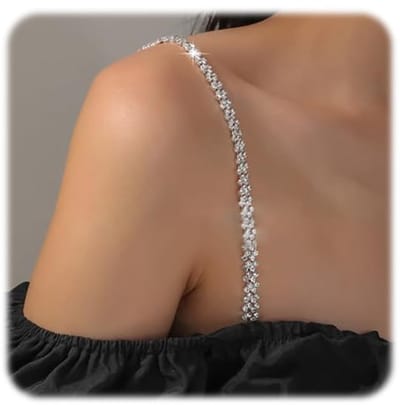 BRENZOOS - Verstelbare Strass BH Träger voor Elegante Outfits