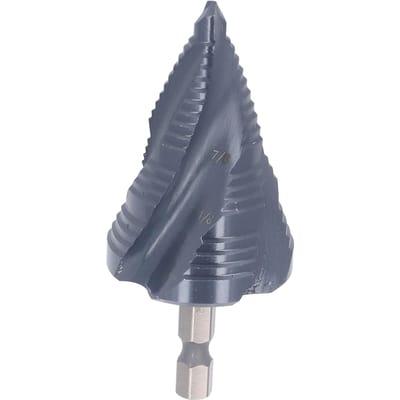 Foret étagé Impérial 1/4 à 1-3/8 po pour Métal 4 Flûtes Rainure Spirale avec 8% Cobalt