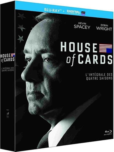 TV SERIES - House Of Cards - Intégrale Saisons 1-2-3-4 (2013) (16BLU RAY)