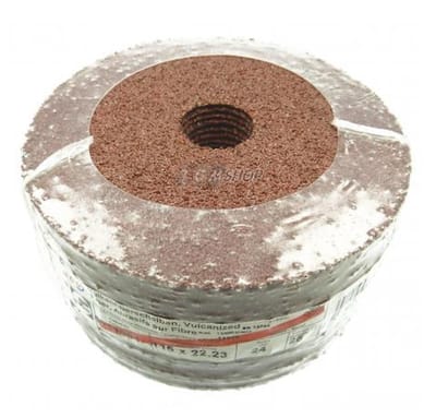 Dronco vulcanised fiber washers - ø115 mm, 22.23 mm - 24 grain