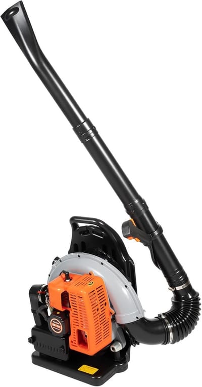 Krachtige Bladblazer - Tuinblower Motor - Tuin Onderhouden - Hoge Luchtverplaatsing - 1080 m³/u - Oranje Zwart