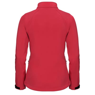 Russell Dames/dames Soft Shell-jas (Klassiek rood)