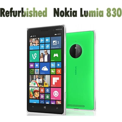 Gerenoveerde Nokia Ontgrendeld Originele Nokia Lumia 830 mobiele telefoon 5.0  16 GB ROM Quad Core 10MP WIFI GPS Mobiele Telefoon 1 Battery 1 Charger