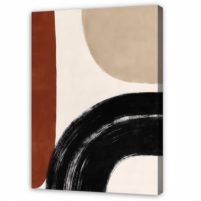 WALLARENA - Schilderij op Canvas 70x100 cm - Schilderijen - Canvas schilderij - Abstractie motif - Voor de slaapkamer van de salon - Op het doek