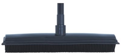 MSV Telescopische Mop met Rubber Head 69/120 cm - Zwart