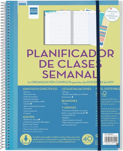 Spaanse Weekplanner en Lerarenagenda 2025-2026 - Overzichtelijk Weekschema