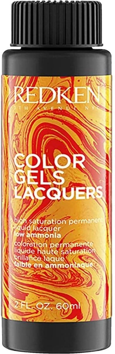 Permanent Colour Redken Color Gels Lacquers Nº 4RR-lava Nº 4.66 (60 ml)