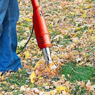 Draagbare Elektrische Onkruidbrander voor Tuin en Oprit, Duurzame Thermische Onkruidverwijderaar, Multifunctionele Tuinbranders en Vuurtoortsen voor Effectieve Onkruidbestrijding
