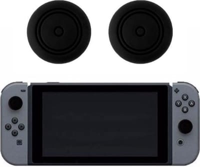 Switch Controller Thumbgrip Thumb Grip Cap Thumbsticks - Zwart 1 paar