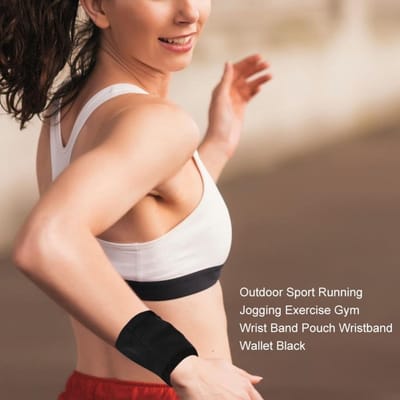 Wristband Portemonnee, Opbergtas voor Activiteiten, Ideaal voor Fietsen, Kamperen en Wandelen