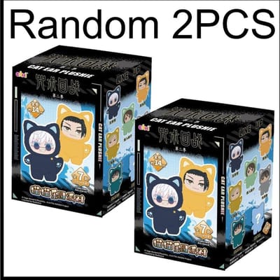 Jujutsu Kaisen Blind Box Seizoen 2 Gojo Satoru Kattenpark Feest Pluche Pop Tas Hanger Miniatuur Collectie Kinderen Kerstcadeau Trendy Speelgoed