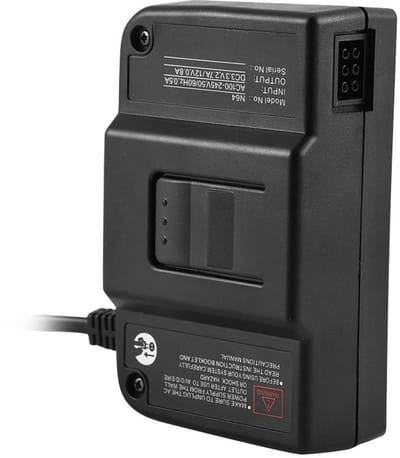 ONF3 - DC 12V voeding - reservevoeding Nintendo 64 - compacte adapter - veilig opladen - efficiënt en draagbaar - geschikt voor gaming - model H...