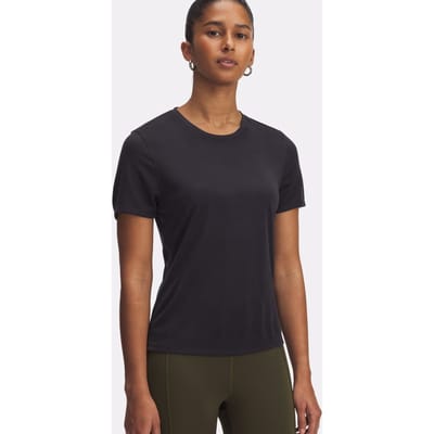 Under Armour Damen Sportshirt Launch Jacquard T-Shirt 6005096 White 100-S (US SM)