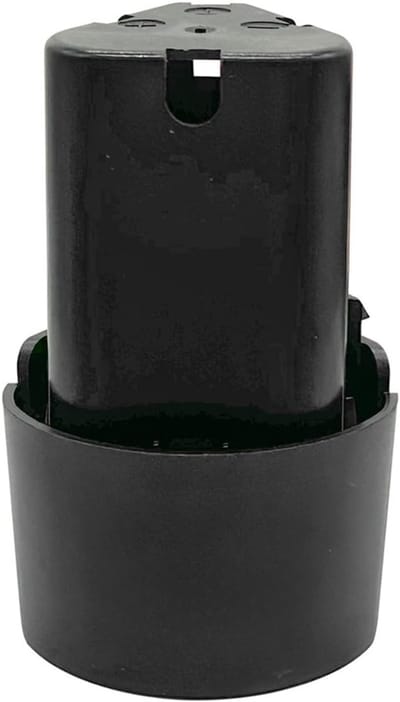 Batterij Case Shell - Boor Batterij - Projecten Reparaties - 12V Lithium Huisvesting - 10cm Lengte - Zwart