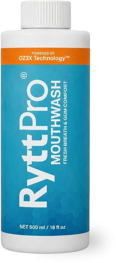 RyttPro® Fresh Breath Mondwater - Alcoholvrij - OZ-3X Technology - Frisse Adem - 500 ML