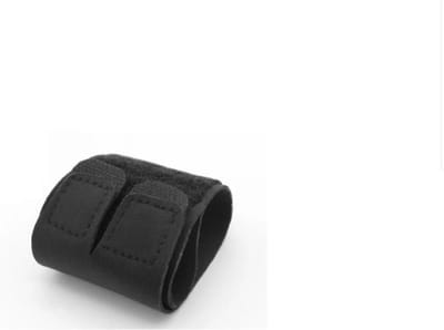 New Age Devi - Brace voor vingers Spalk voor pijnlijke vinger Vingerbeschermer Extra ondersteuning tijdens sporten Herendames Unisex Sport Zwart