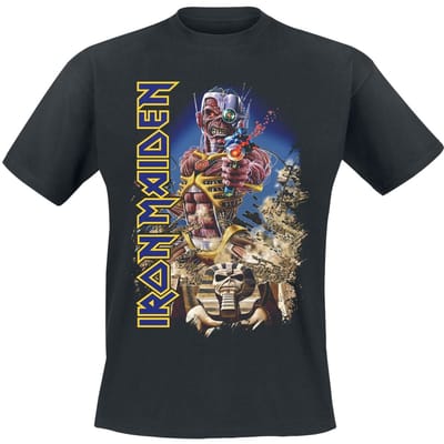 Iron Maiden T-shirt - Somewhere - S tot 4XL - voor Mannen - zwart