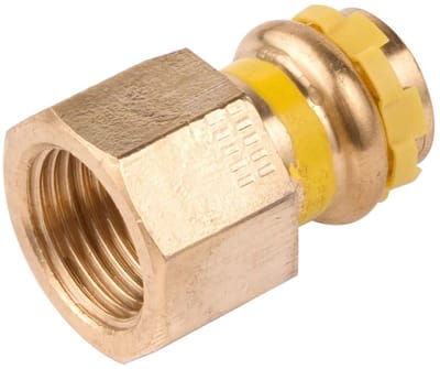 VSH SudoPress Koper Gas overgangsstuk i/i 42xRp1 1/2" Type SPG4270GV, 6673909