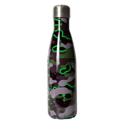 500ml Thermische Waterfles | Groene Camouflerende RVS Geïsoleerde Lekvrije