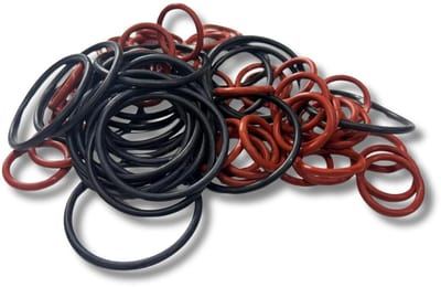 O-ringen FKM - Rubberen afdichtingen - Industriële afdichting - Hoge chemische bestendigheid - 8532 x 353 mm - Zwart