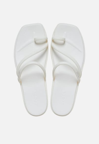 Crocs Miami Toe Loop Wit Maat 41 US W10