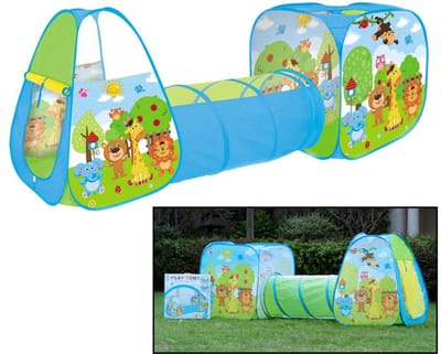 Ballenbak MET Speeltent EN Speeltunnel - Ballenbak Speeltent - Baby - Peuter - Speeltent voor kinderen - Ballentent Popup