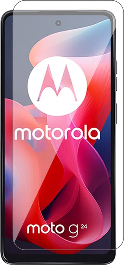 Screenprotector geschikt voor Motorola Moto G24 - Glas Screen Protector
