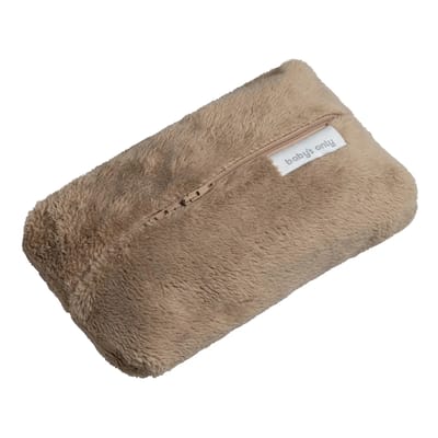 Baby's Only Billendoekjeshoes Cozy - Babydoekjes hoes - Hoes voor luierdoekjes en pampers billendoekjes - Clay - Ritssluiting