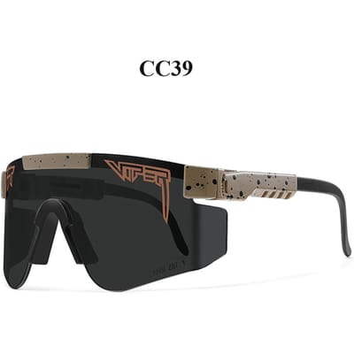 Volwassen UV400 Stijlvolle Baseball Zonnebrillen Mannen Vrouwen Buiten Brillen Pit Viper Zonnebrillen Sportbrillen Mtb Zonnebrillen