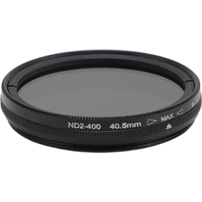 Verstelbaar ND Camera Lensfilter ND2 tot 400 Neutrale Dichtheid Optisch Glas ND Filter voor Fotografie 40.5mm / 1.59in gray
