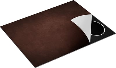 Chefcare Inductie Beschermer Bruine Betonnnen Muur - Cement - 77x59 cm - Afdekplaat Inductie - Kookplaat Beschermer - Inductie Mat